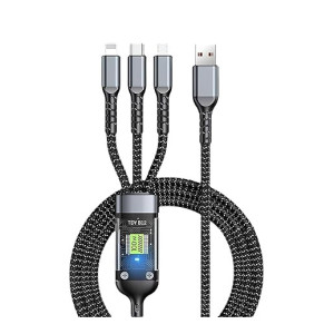 Car Charger Cable 3 in 1 Fast Charger 100W