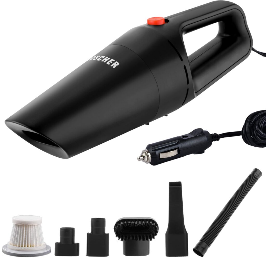 WOSCHER 12V Car Vacuum Cleaner