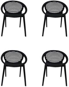 SBI CC Deal Cello Abacus Plastic Chair Set Pack of 4 Black Rs. 5790 Amazon