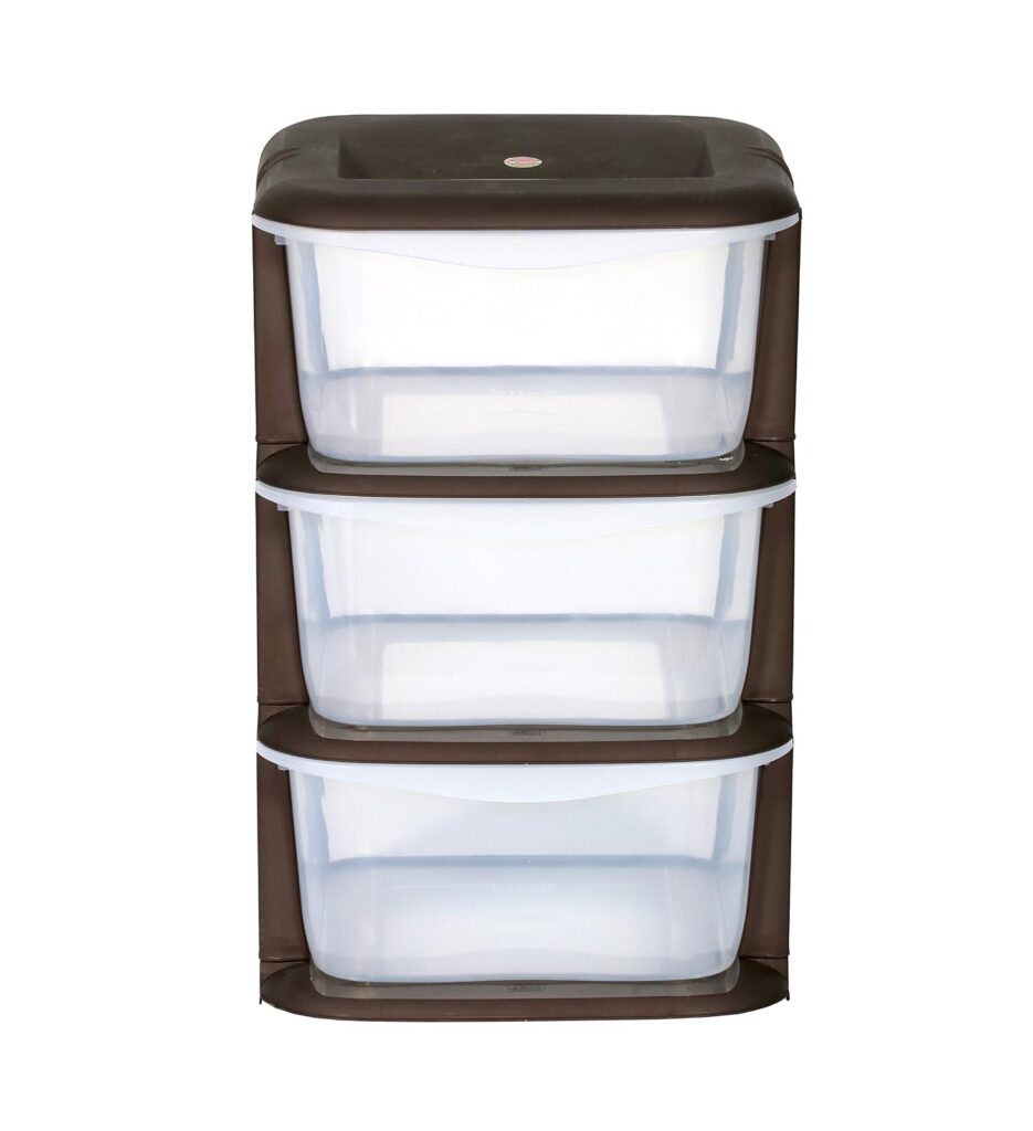 Cello Cuboid Storage Unit With 3 Drawers Rs. 1195