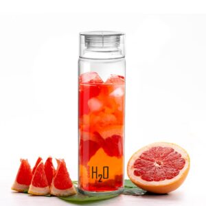Cello H2O Glass Fridge Water Bottle