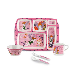 Cello Kidzbee Pentameal Tinker Bell Meal Set