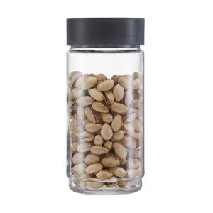 Cello Modustack Glass Jar 1000ml Grey 30% Off Rs. 108