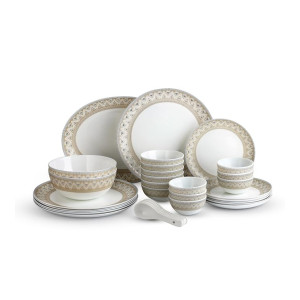Cello Opalware Divine Trinity 33 Set at Rs1754 | Amazon Deal