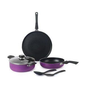 Cello Prima Multipurpose Non-Stick Cookware Set (6 Pieces)