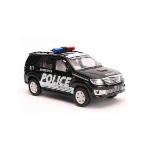 Centy Toys Plastic Police Interceptor Fortune Pull Back Car