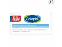 Cetaphil Cleansing Moisturizing Syndet Bar 4x100gm Deal Rs. 399
