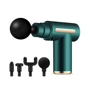 Charge Go Massage Gun Deep Tissue Body Massager for Pain Relief with 4 Head Attachments