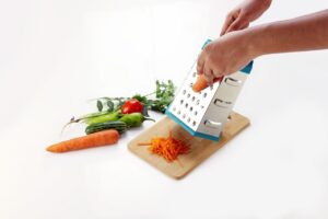Clazkit Cheese Grater & Shredder Stainless Steel Box Grater Rs. 100