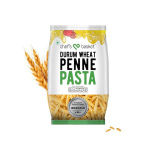 Chef’s Basket Penne Pasta Made With 100% Durum Wheat Semolina, No Maida