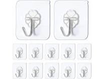 Deal Chillyfit Adhesive Wall Hook 10 Pack Rs. 174