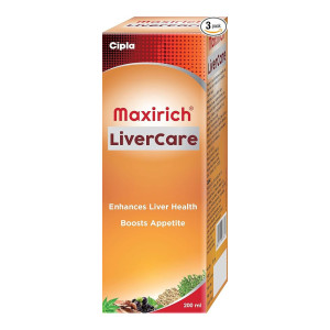 Cipla Maxirich LiverCare 200ml at Rs270 | Amazon Deal