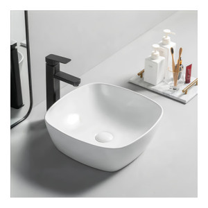clayplus PREMIUM GRADE CERAMIC TABLE TOP WASH BASIN (16.5 * 16.5)
