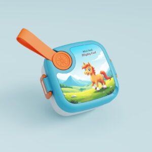 Clazkit Lunch Box with Spoon Leak