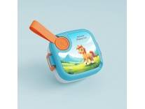Clazkit Lunch Box with Spoon Leak