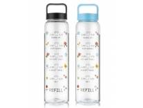 Clazkit Motivational Water Bottle Set of 2 Rs. 159