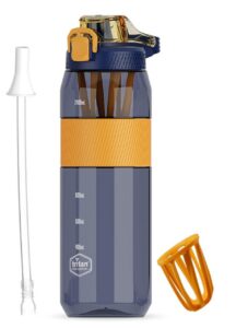 Clazkit 1600ML Water Bottle with Travel Mugs
