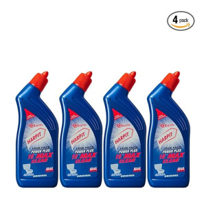 CLEANSER Disinfectant Toilet Cleaner, 10X Cleaning Formula (Pack of 4)