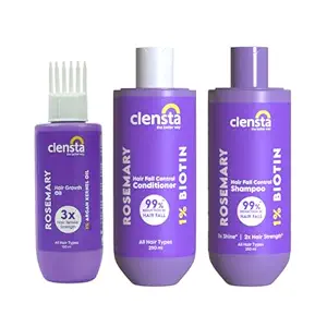 Clensta Rosemary Anti Hair Fall Spa Kit Rs. 548 (2% Coupon)