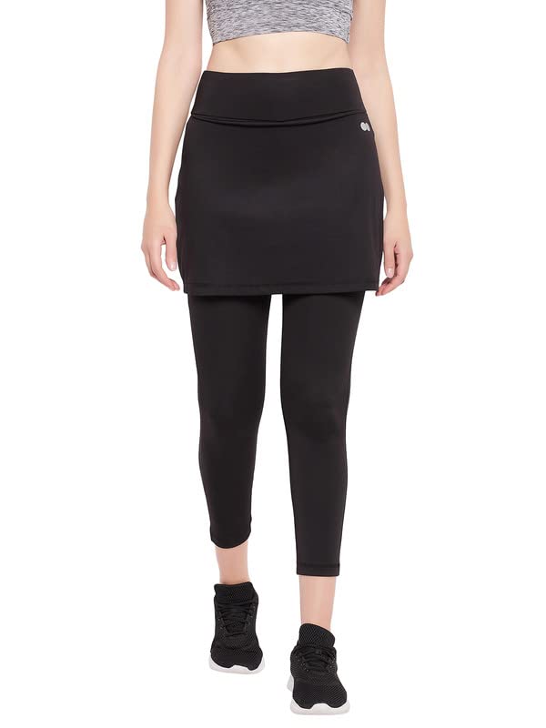 Clovia Women’s Active Mini Skirt with Attached Tights Deal Rs. 470