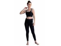 Clovia Activewear Tights Black Ankle Length Rs. 389