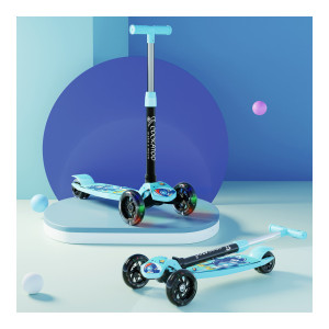 COCKATOO Happy Hooper 3 Adjustable Heights LED Scooter For Kids