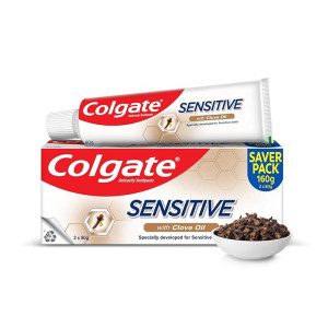 Colgate Sensitive Toothpaste with Clove Oil, 160g