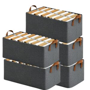 RENVA 4PCS Collapsible Fabric Storage Cubes Organizer Rs. 699