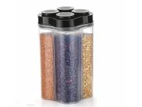 Deal Kitchen Container Jar Organizer Black