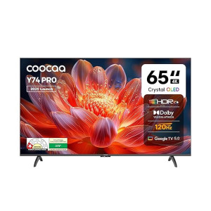 coocaa 65-inch Frameless QLED Ultra Smart Google TV