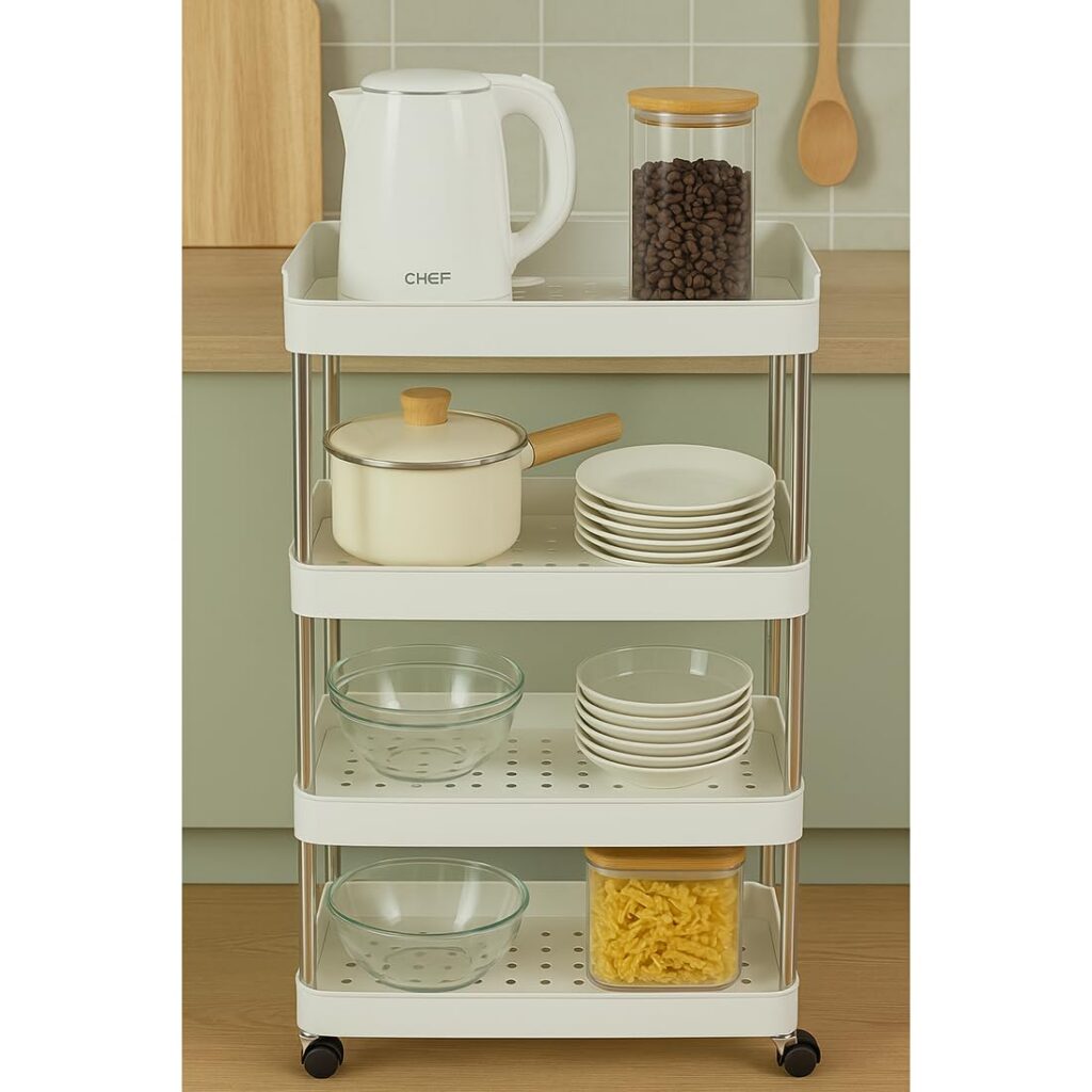 Cortina Heavy Duty Plastic Storage Shelves
