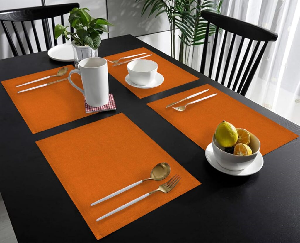 Cotton Table Mat Placemat Set