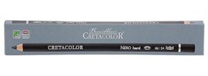Deal CRETACOLOR Nero Pencils Hard (Pack of 6) Ink Black Rs. 164
