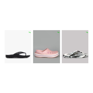Crocs Footwear Upto 65 Percent Off