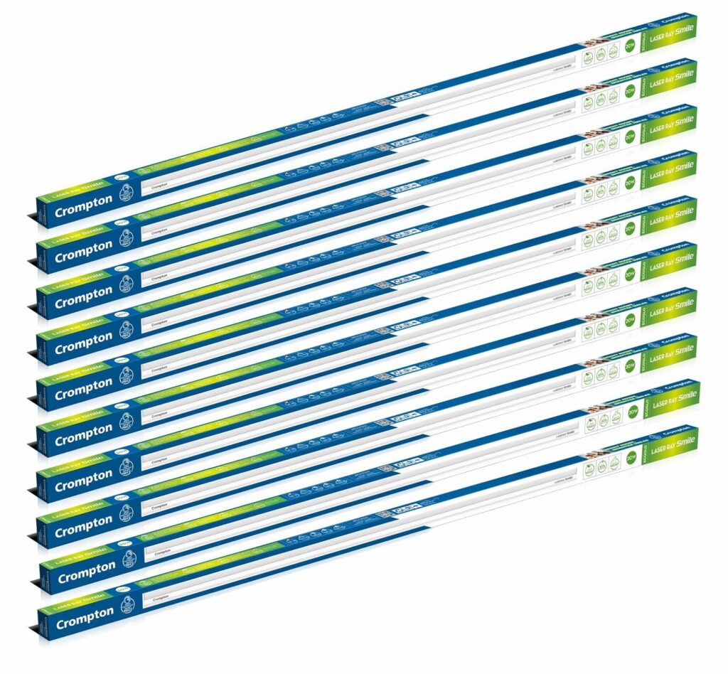 Crompton 20W LED Batten 4 Feet (Pack of 10)