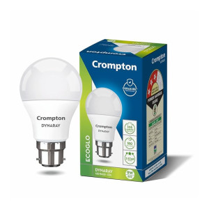 Crompton Dyna Ray 9 Watt LED Bulb Cool Day Light B22 Base