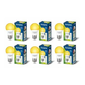 Crompton Dyna Ray 5W Round E27 LED Warm White