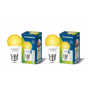 Crompton Dyna Ray 5W Round B22 LED Warm White
