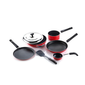Crystal Classic Series 7-pc Non-Stick Cookware Set, PFOA Free