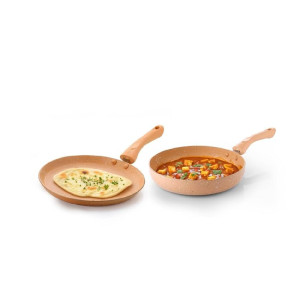 Crystal Marbo Plus Induction Nonstick Cookware Set (Tawa & Fry Pan)