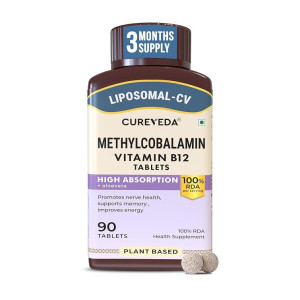 Cureveda Liposomal Vitamin B12 at Rs399 | Amazon Deal
