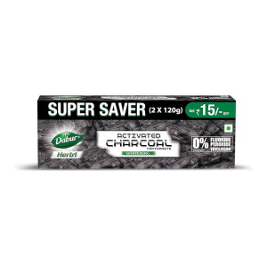 DABUR Herb’L Activated Charcoal Toothpaste