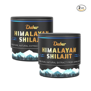 Dabur Himalayan Shilajit Resin 30g | Boosts Muscle Growth & Stamina