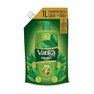 Dabur Vatika Health Shampoo with Henna & Amla 1L