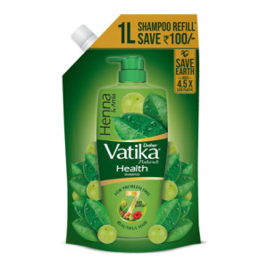 DABUR VATIKA Health Shampoo Refill Pouch (1 L)