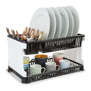 Darkpyro Plastic Dish Drainer (51x33x27 cms)