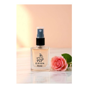 Deer Rose Fragrance Perfume, Floral Scent, 10ml Travel Size