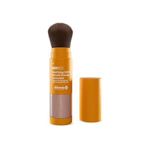 The Derma Co Mattifying 100% Mineral Matte Powder Sunscreen SPF 50 & PA++++