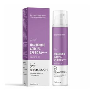 Dermatouch Hyaluronic Acid 1% Sunscreen SPF 50 PA++++