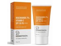 Deal Dermatouch Niacinamide 2% Vitamin C Sunscreen SPF 50+ 30g Rs. 199